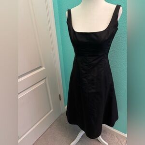 J.Crew Silk Formal Dress, Black, 2